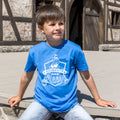 Kinder T-Shirt "Freibeuter der Meere" strahlend blau