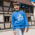 Kinder Sweatshirt „Freibeuter der Meere“ strahlend blau