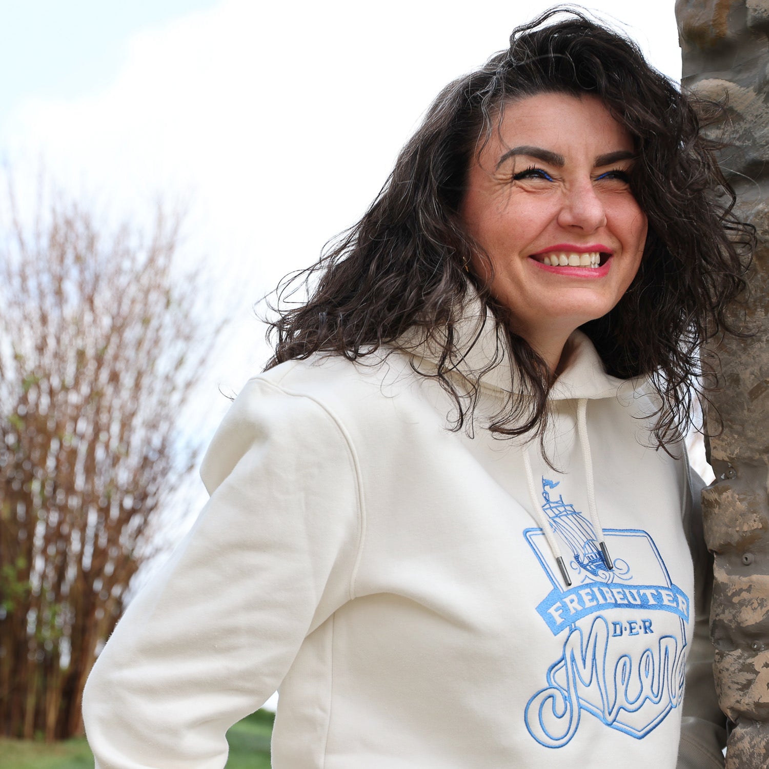 „Freibeuter der Meere“- Störtebeker Stick Hoodie Unisex