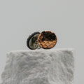 Ohrstecker Fischschuppen kupfer