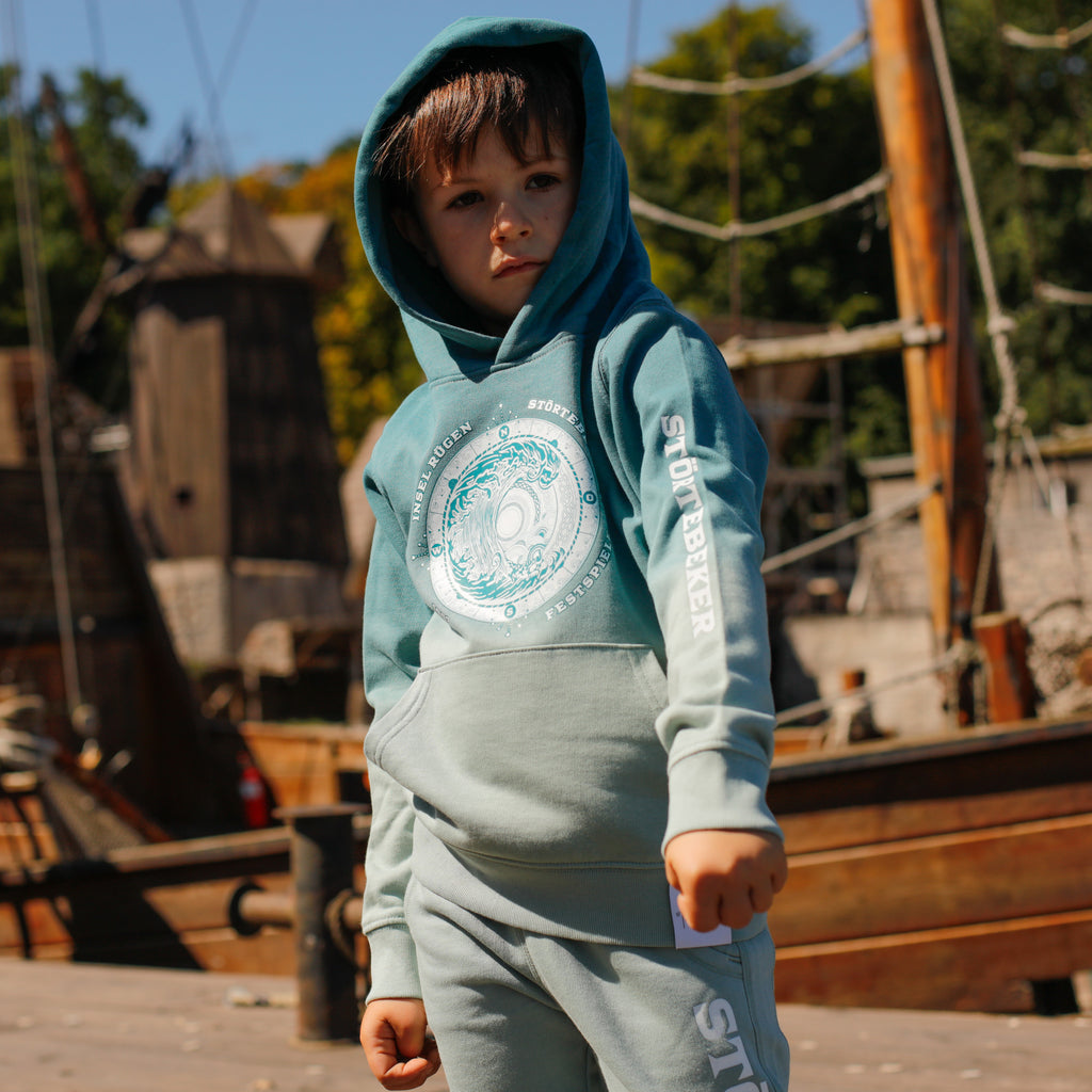 Himmelswelle "Aqua" – Störtebeker Hoodie - Kids