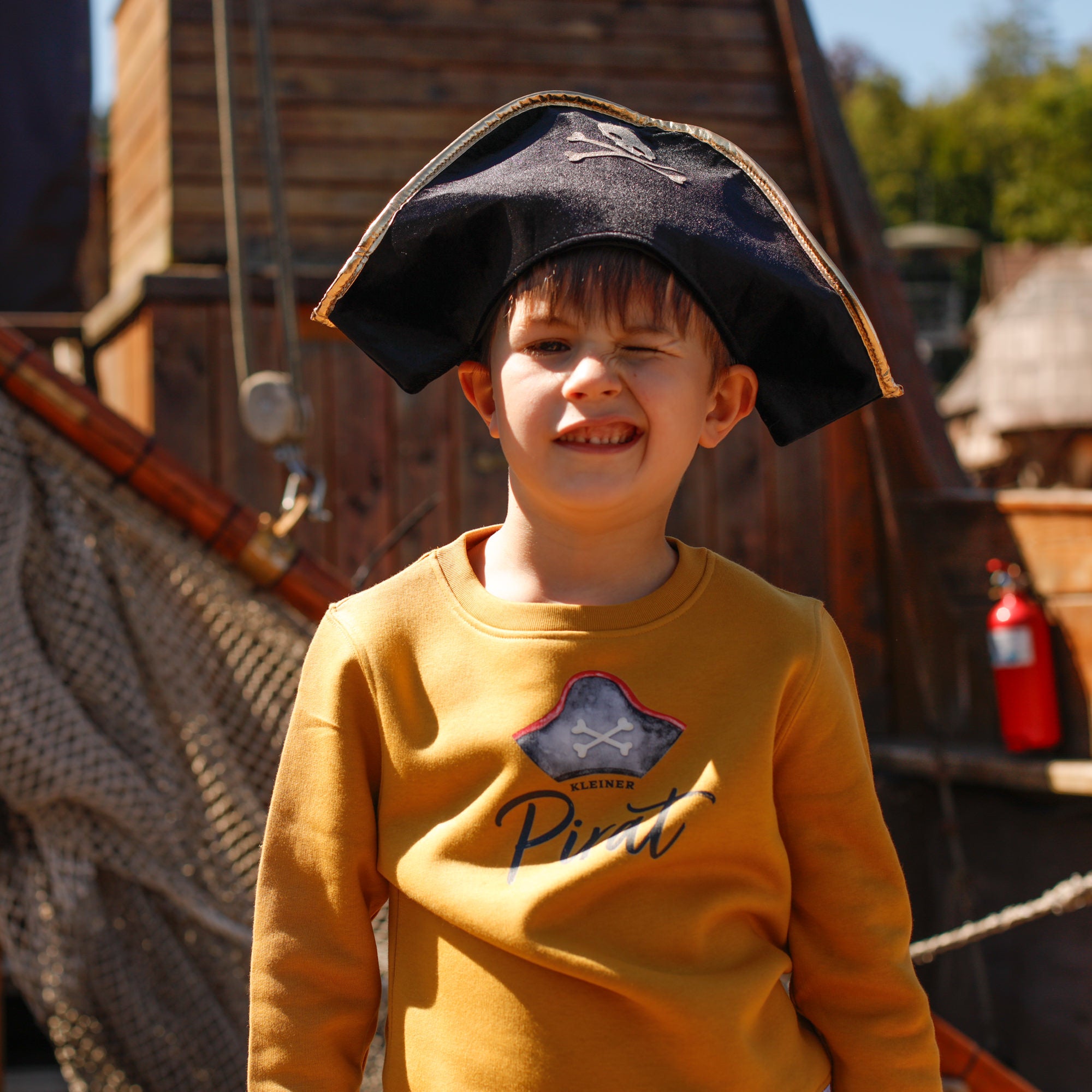 Piratenhut mit Augenklappe