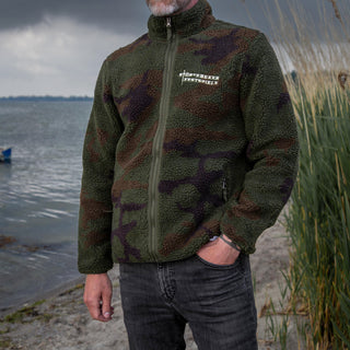 Ahoi Pirat "Hamburg 1401" –  Störtebeker SHERPA Jacke Camouflage  – Unisex