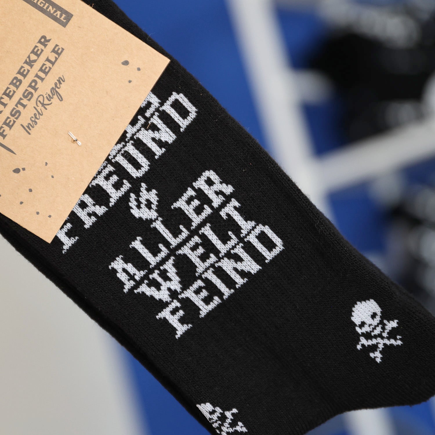 Gottes Freund Socken „Piraten Puttees“ – Original von den Störtebeker Festspielen