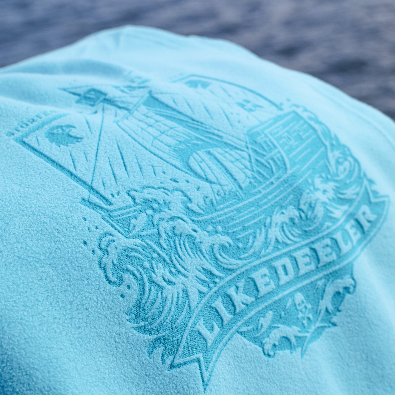 Störtebeker Fleecedecke „Likedeeler"