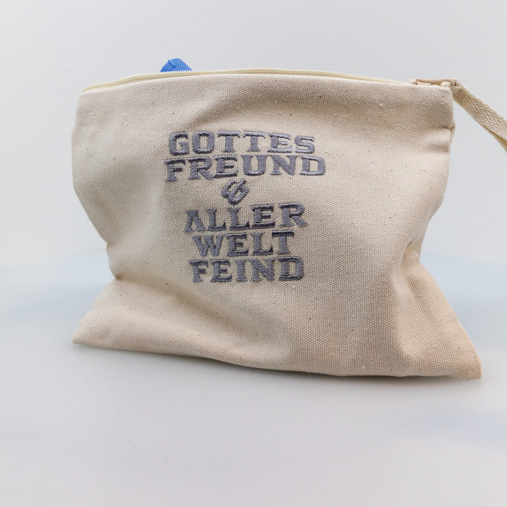 Störtebeker „Gottes Freund“ – Pencil-Case, selbst bestickt in Ralswiek