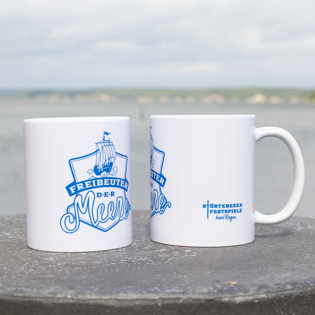 Keramik-Tasse – „Freibeuter der Meere“