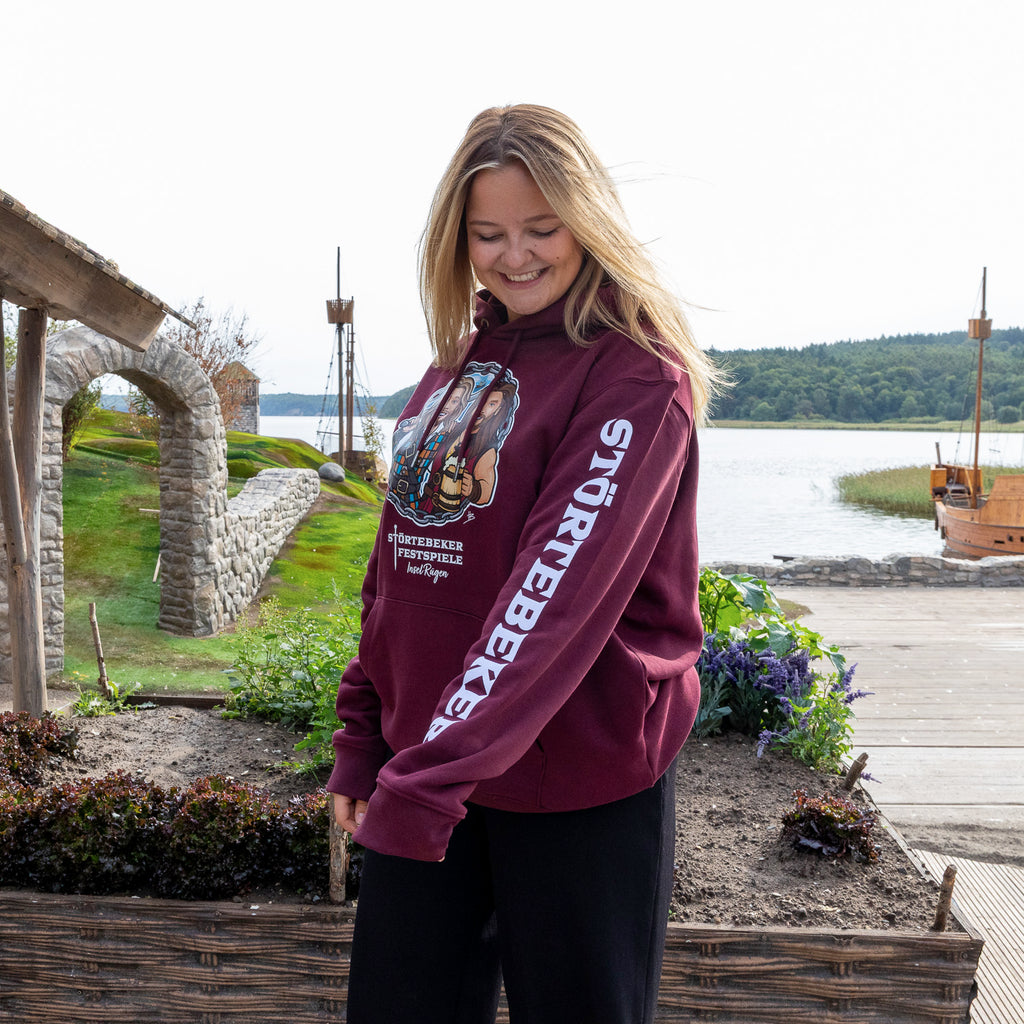 Klaus & Goedeke 2025 – Störtebeker HOODIE (Unisex) – burgund