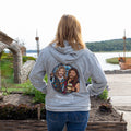 Klaus & Goedeke 2025 – Störtebeker Jacke mit Kapuze (Unisex) – grau