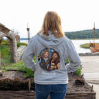 Klaus & Goedeke 2025 – Störtebeker Jacke mit Kapuze (Unisex) – grau