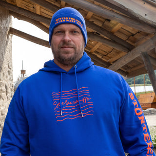 Störtebeker Hoodie „Seelenschiffe“ Freibeuter der Meere | neonorange