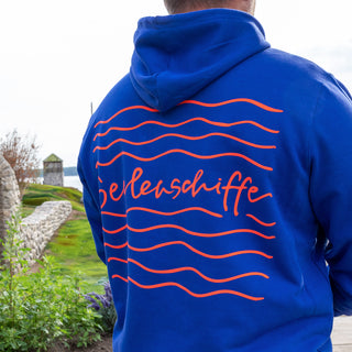 Störtebeker Hoodie „Seelenschiffe“ Freibeuter der Meere | neonorange