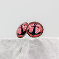Ohrstecker rosa | blauer Anker