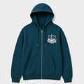 Störtebeker Unisex Sweatjacke „Likedeeler“ in petrol