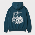 Störtebeker Unisex Sweatjacke „Likedeeler“ in petrol
