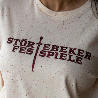 Störtebeker Festspiele Logo – Störtebeker Shirt Glitzer – Damen