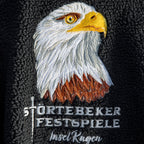 Kuschelpirat "Weißkopfseeadler Ben" –  Störtebeker SHERPA Fleecejacke  – Unisex