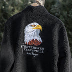 Kuschelpirat "Weißkopfseeadler Ben" –  Störtebeker SHERPA Fleecejacke  – Unisex