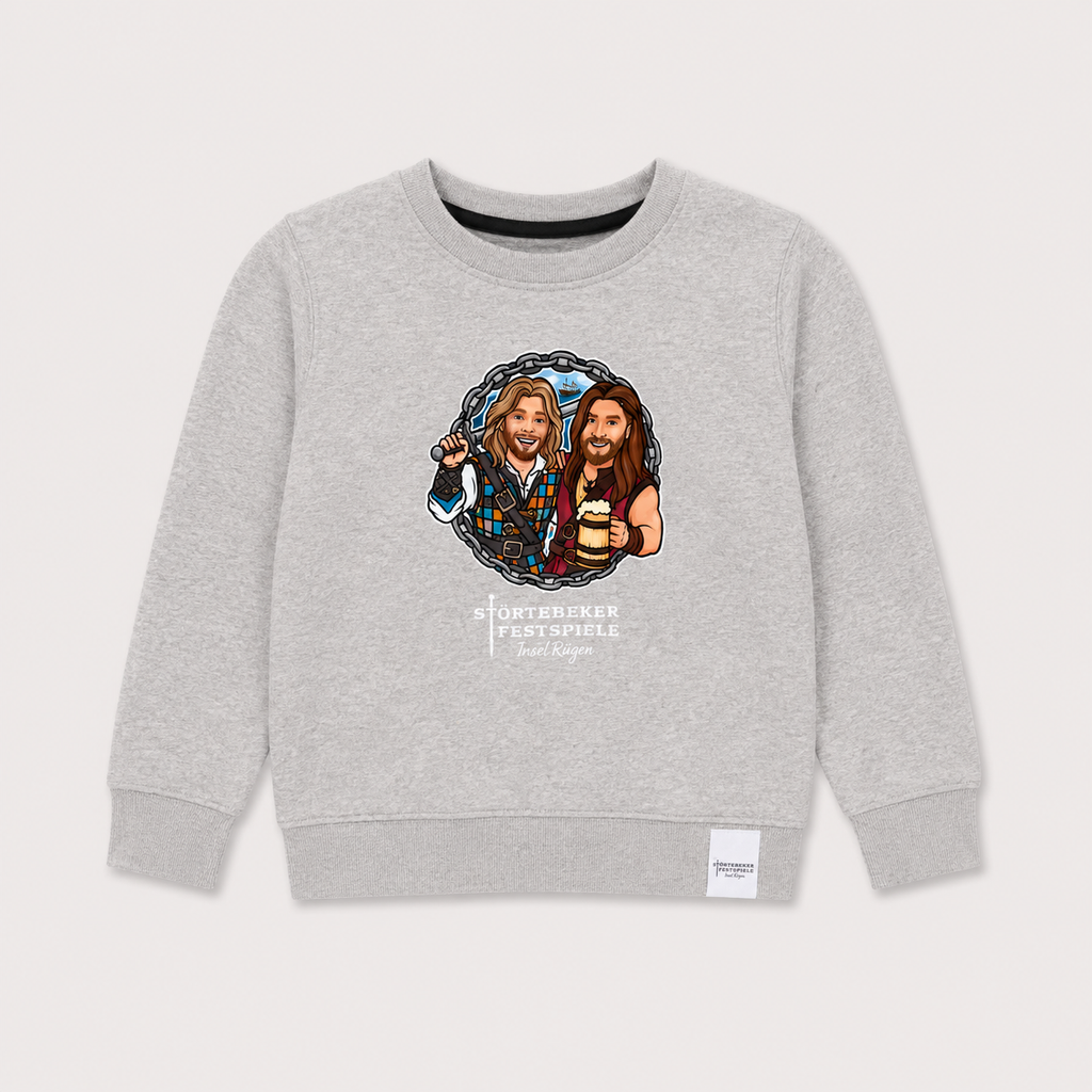 Klaus & Goedeke – Störtebeker SWEATSHIRT OHNE KAPUZE 2025 – Grau