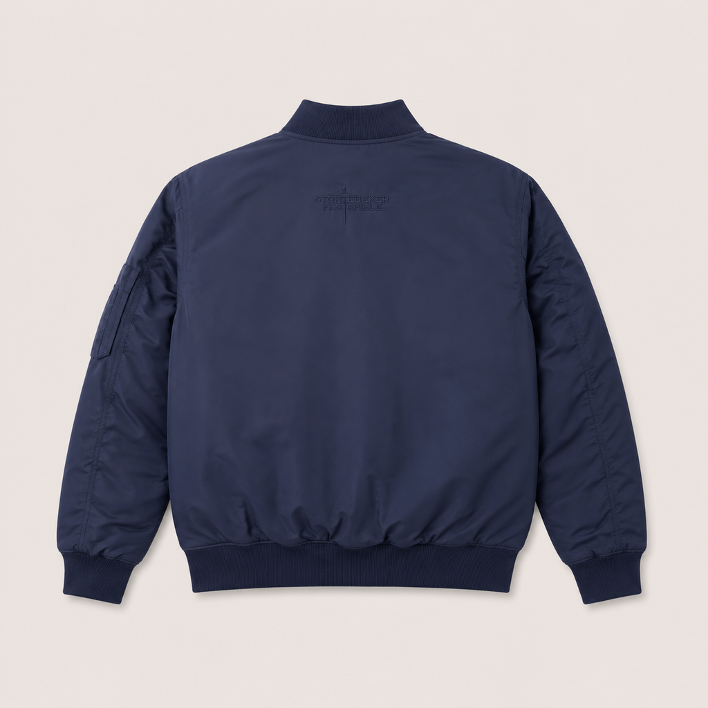 Störtebeker Unisex Bomberjacke in Navy