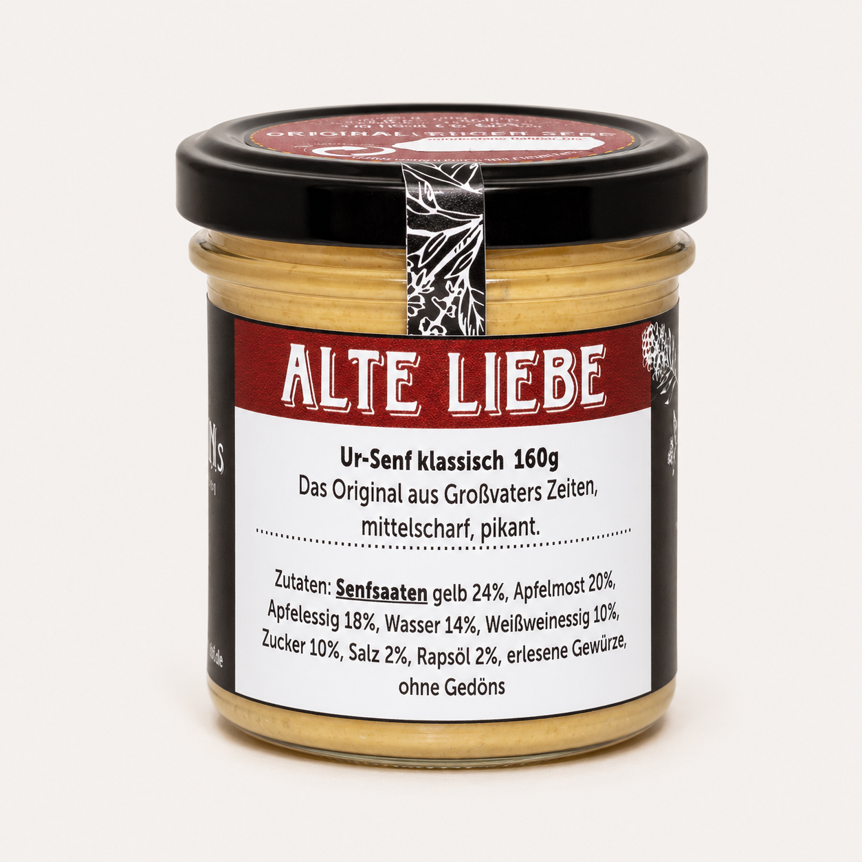 Glenns Original Rügen Senf - Alte Liebe Ur-Senf