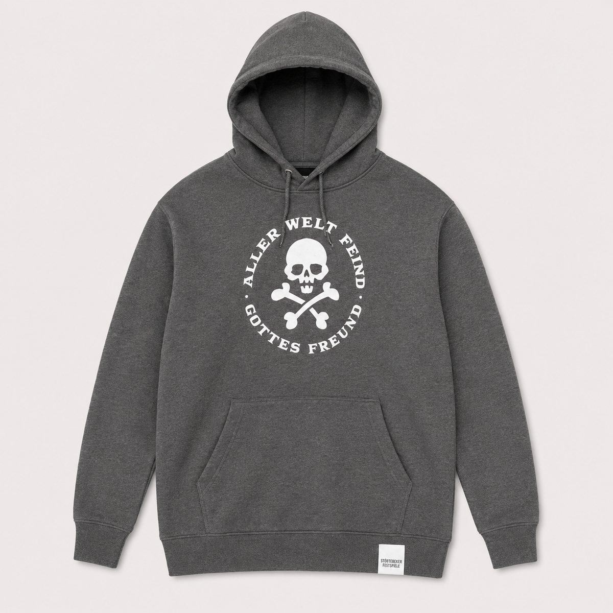 Gottes Freund Unisex Hoodie grey