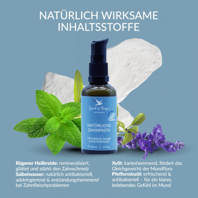 Spirit of Rügen - Natürliche Bio Zahnpasta 50ml