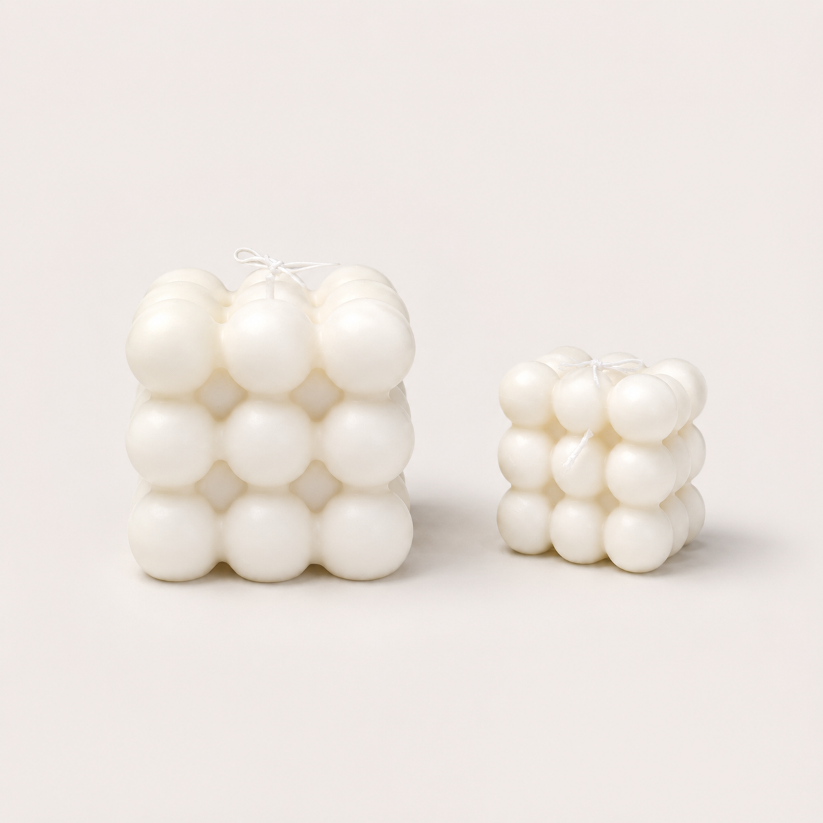 Kerze »Big Bubbles«