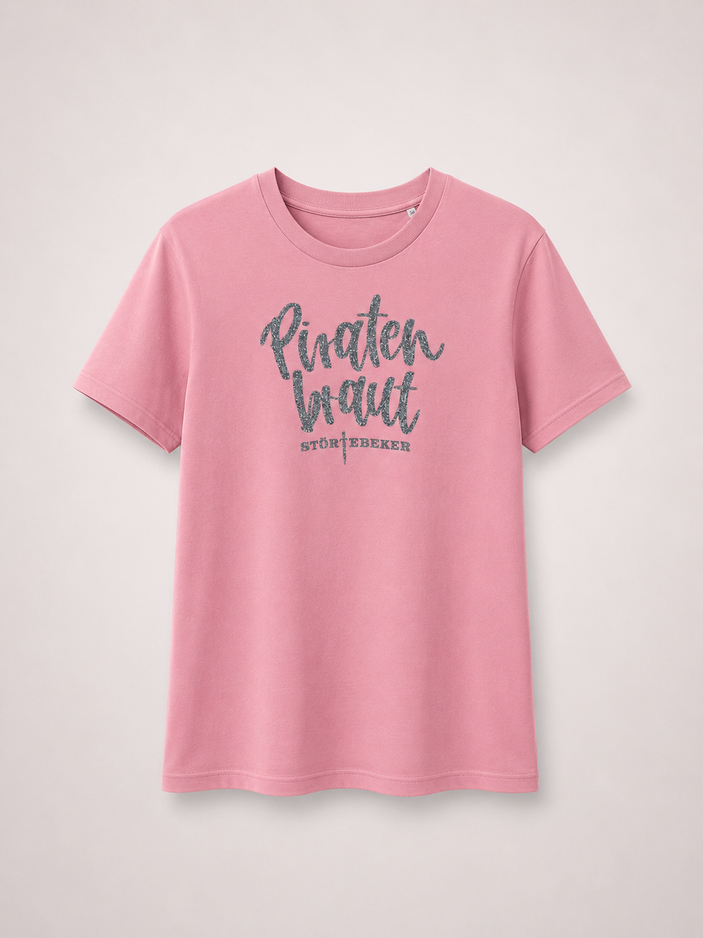 Störtebeker Frauen T-Shirt „Piratenbraut" in rosa