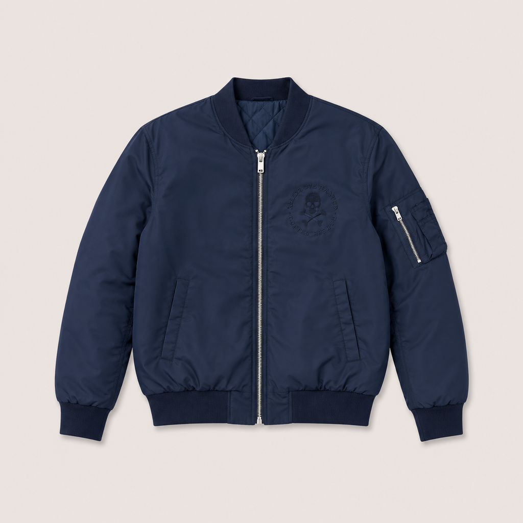Störtebeker Unisex Bomberjacke in Navy