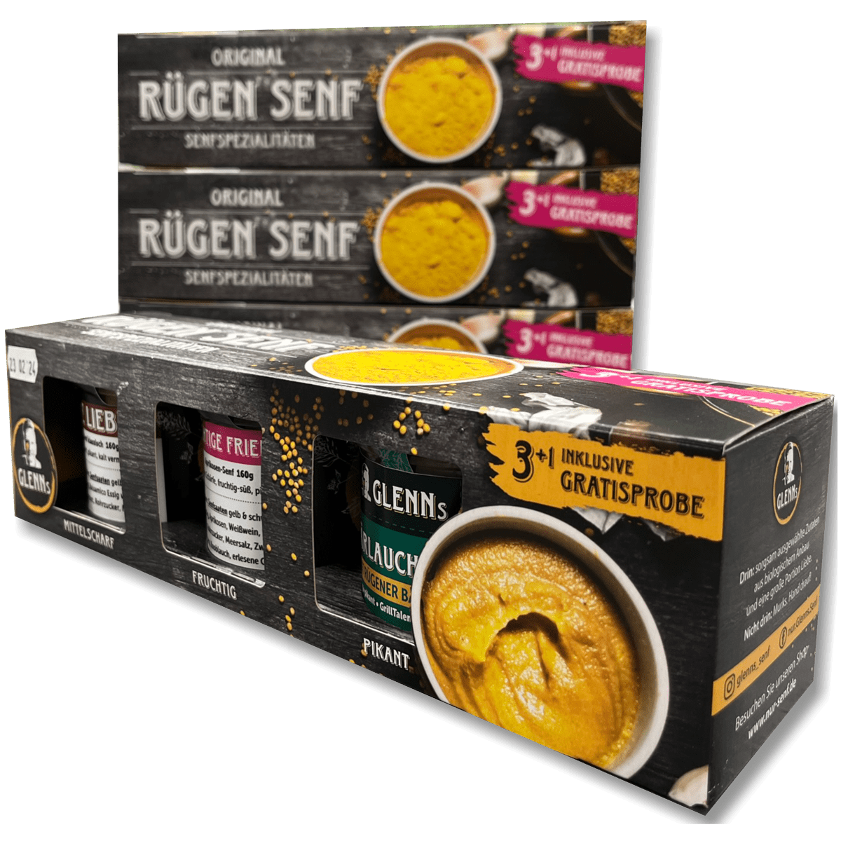 Glenns Original Rügen Senf – Geschenkset