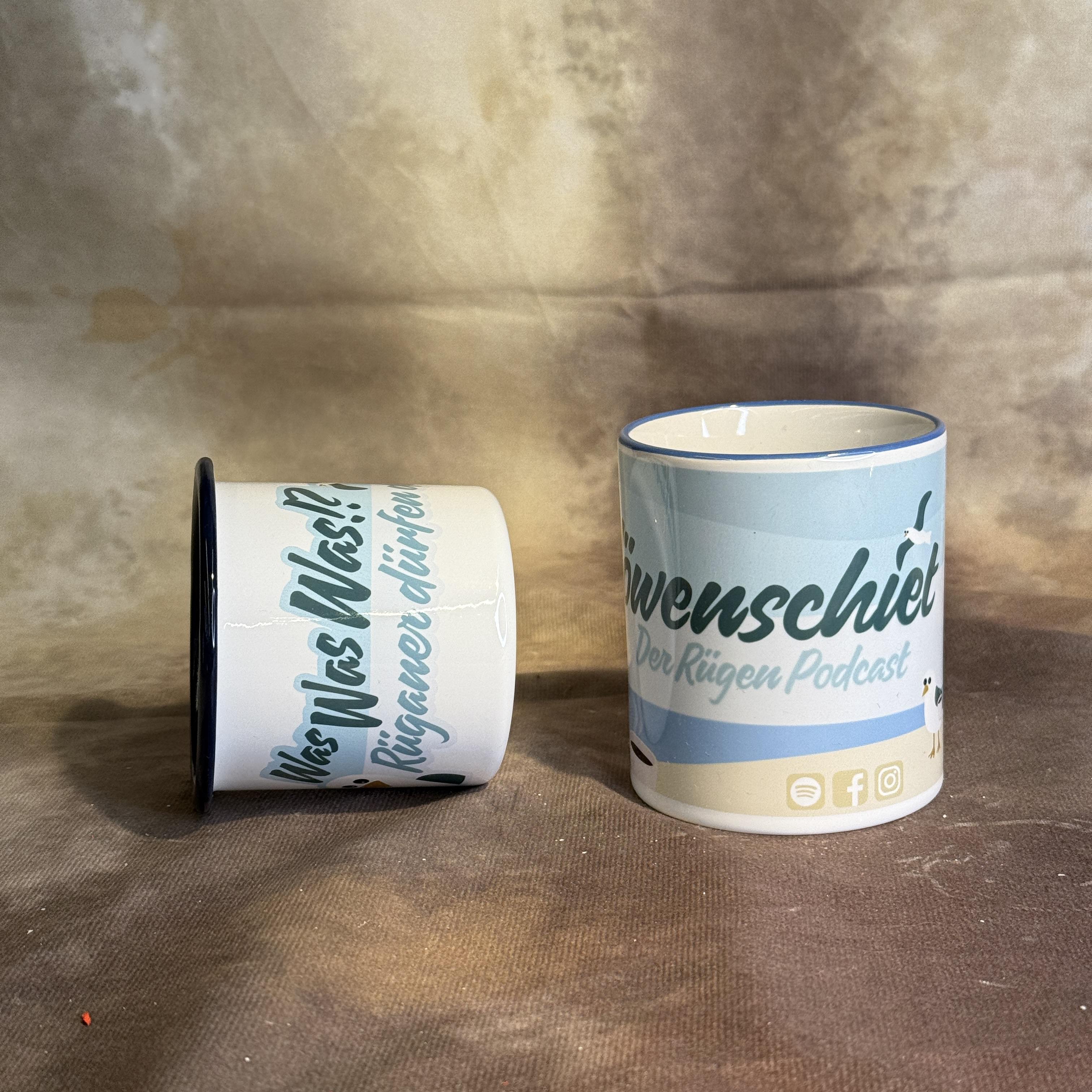 Keramik-Tasse „Möwenschiet“