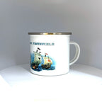 Emaille Tasse „Koggen“ 500 ml