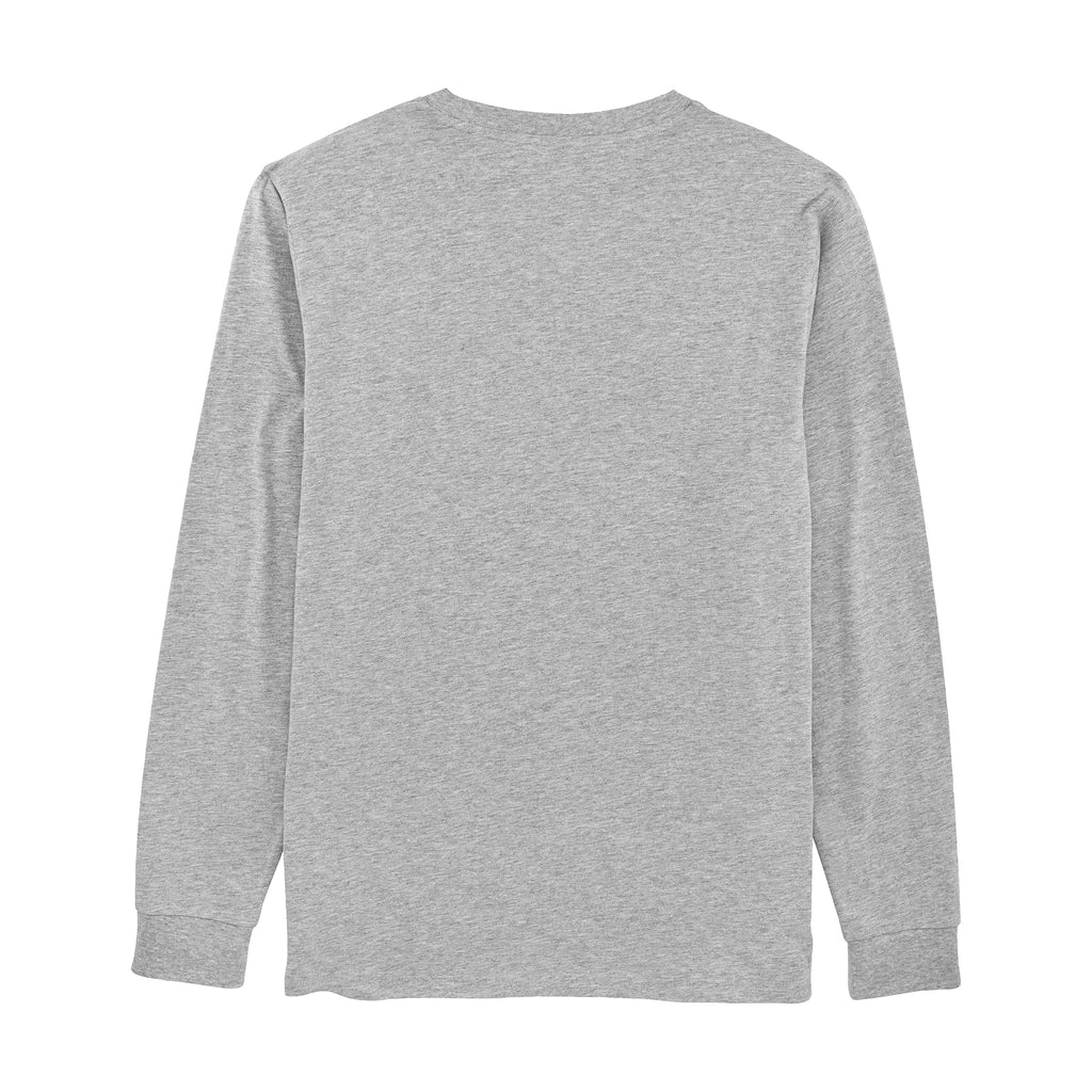 Gottes Freund - Störtebeker Langarmshirt grau – Unisex