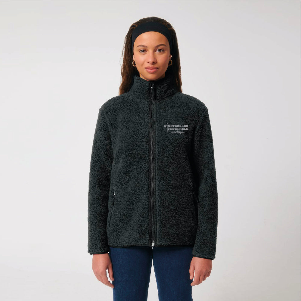 Kuschelpirat "Weißkopfseeadler Ben" –  Störtebeker SHERPA Fleecejacke  – Unisex