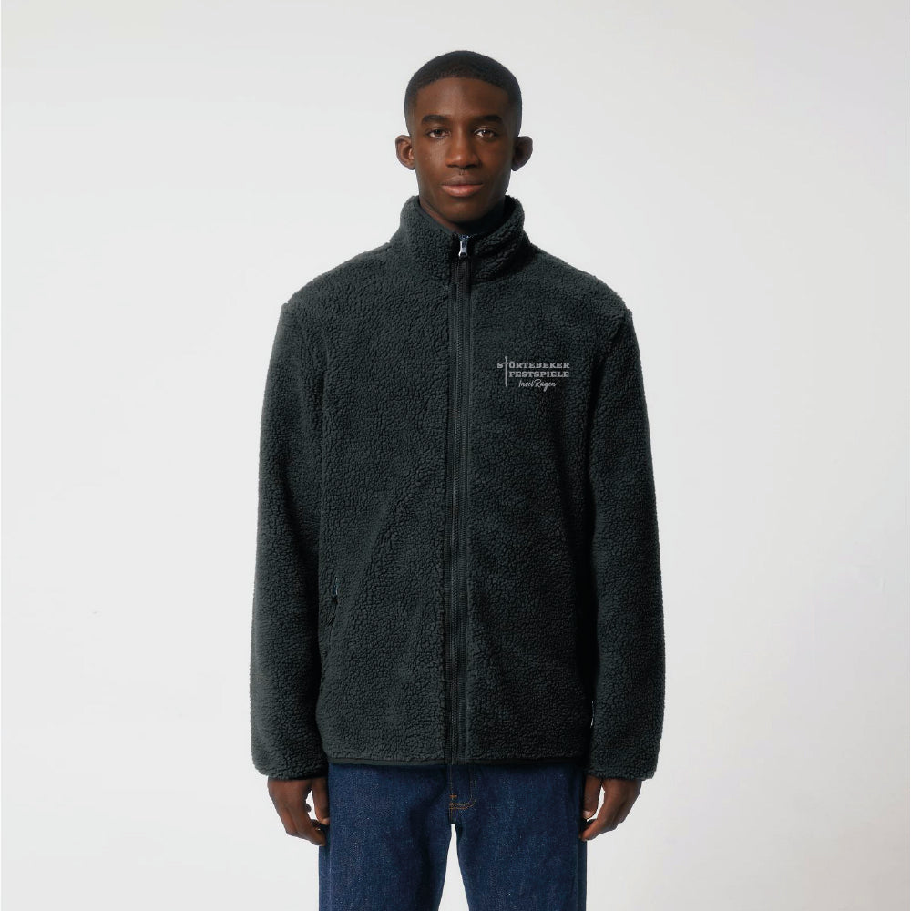 Kuschelpirat "Weißkopfseeadler Ben" –  Störtebeker SHERPA Fleecejacke  – Unisex