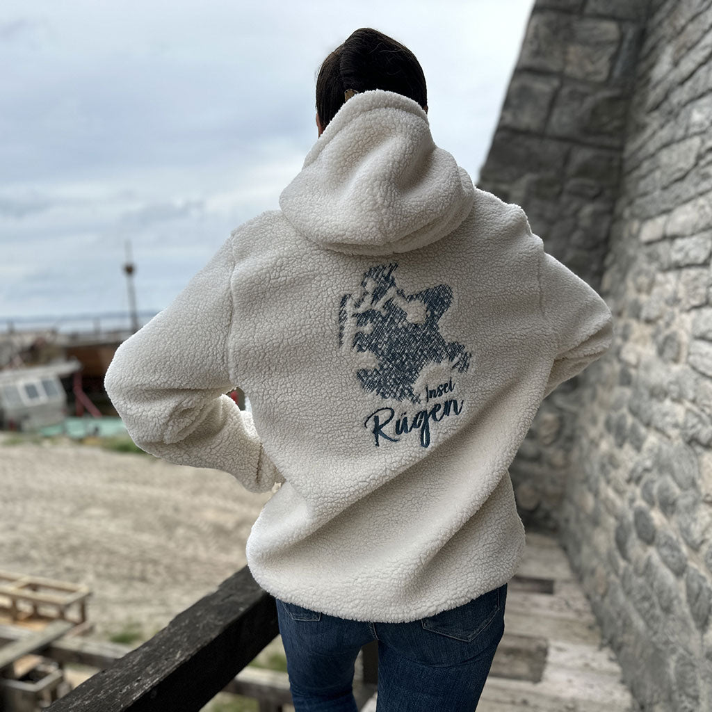 Kuschelpirat "Insel Rügen" –  Störtebeker SHERPA Hoodie  – Unisex