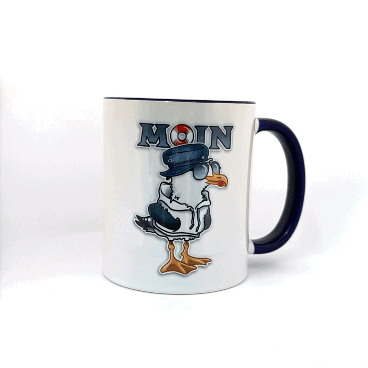 Tasse „Freche Möwe“