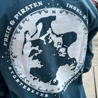 Freie & Piraten Insel Rügen - Störtebeker Langarmshirt - Unisex