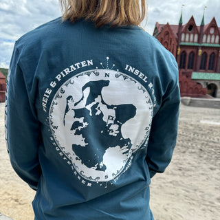 Freie & Piraten Insel Rügen - Störtebeker Langarmshirt - Unisex