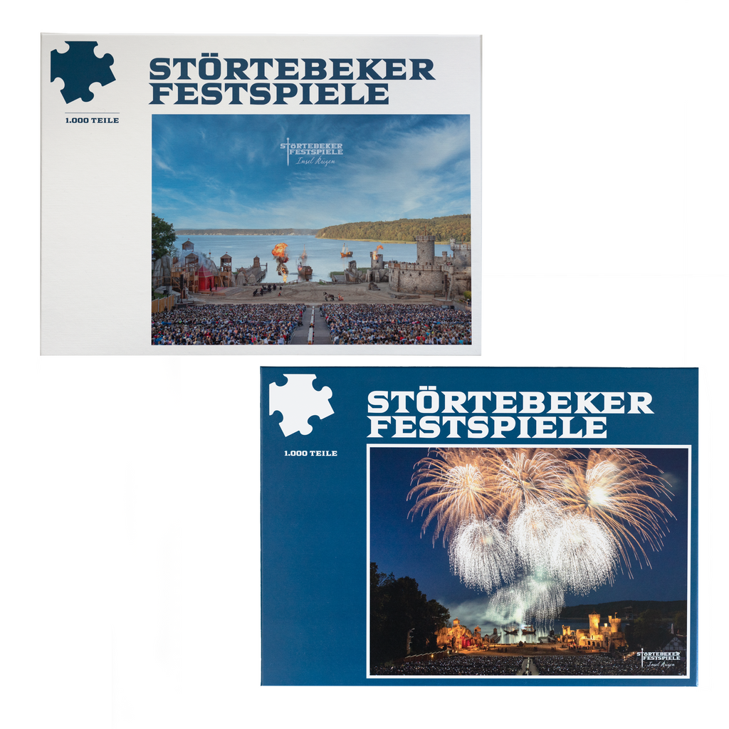 2er Paket Störtebeker Puzzle 1000 Teile