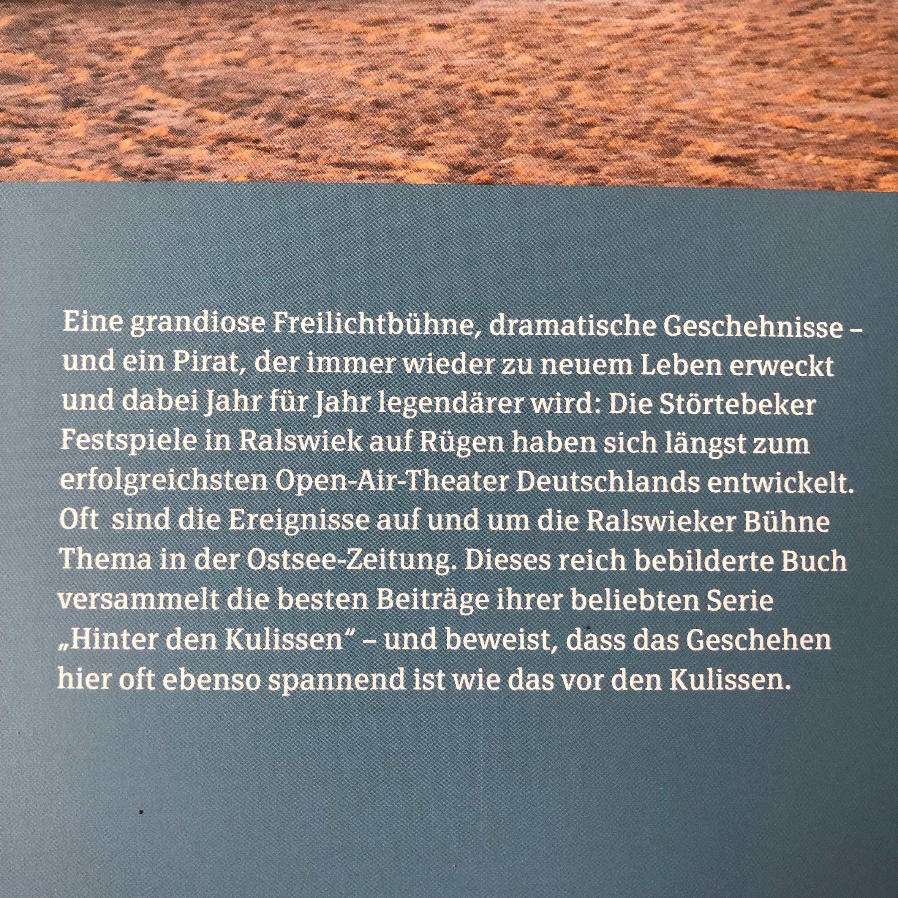 Störtebeker Festspiele - Hinter den Kulissen