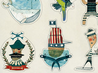 Piratenmagnete von Londji
