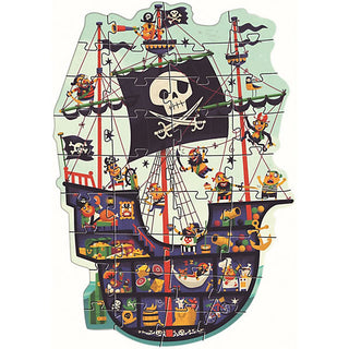 Djeco Puzzle "Das Piratenschiff"