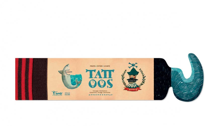 Londji Tattoo Medieval,Ocean,Pirates
